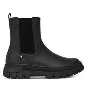 TOMMY HILFIGER Škornji MICHIGAN črna