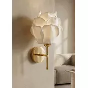OPVIQ Zidna lampa belo - zlatna APG0002
