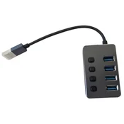 E-Green USB 3.0 HUB, Superbrzi 4-portni sa prekidacima