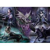 BlueBird - Puzzle Anne Stokes: Gotske sanje - 1 000 kosov