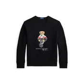 Polo Ralph Lauren Majica SEASONAL FLEECE temno siva/rdeča/črna/bela