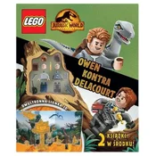 LEGO Knjiga LEGO Jurski svet: Owen proti Delacourtu