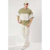 Trendyol Muška majica Tmnss25Ts00065, Zelena