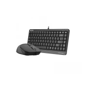 A4 TECH F1110 FSTYLER Set Tastatura + miš, Žicno povezivanje, US, Crni