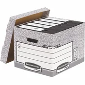 Arhivski spremnik, karton, standardni, BANKERS BOX SYSTEM by FELLOWES 00810-FFEU