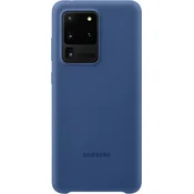 Samsung Original silikonska maskica EF-PG988TNE za Galaxy S20 Ultra G988 - moder