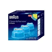 Braun CCR 3 ketridži za cišcenje aparata za brijanje (3 komada)