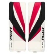 Ščitniki za noge za vratarja CCM Axis F5 Black/Red/White Junior 38 + 1 palec