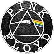 Pink Floyd Circle Logo Iron-On Patch