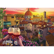 Ravensburger Puzzle Cosy places: Terrace in Firence XXL 500 kosov