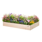 ATMOWOOD Lesena visoka greda 140 x 80 x 20 cm