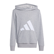 ADIDAS SPORTSWEAR Športna majica Essentials siva/bela