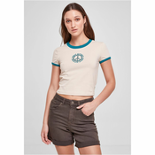 Womens Stretch Jersey Cropped Tee softseagrass/watergreen