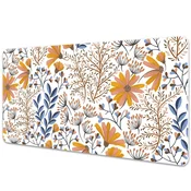 Decormat Podloga za mizo Pobarvane rože 120x60 cm