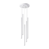 Sollux SL.1175 - Luster na sajli PASTELO 5xG9/8W/230V bela