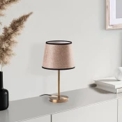 Opviq Stona lampa 5102, 21x21x39 cm, IP20, Zlatno-smede boje