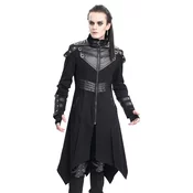 Moški plašč DEVIL FASHION - Black Gothic Punk - CT255