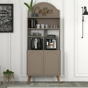 HANAH HOME Lyon 80 Atlas Walnut komoda