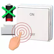 shumee Kinetic Button 1P RF 2,4 GHz radijski daljinski upravljalnik za RTX module #BREZ BATERIJE