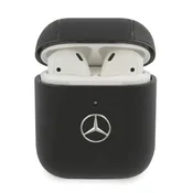 Mercedes etui za AirPods 1/2, Electronic Line, črn