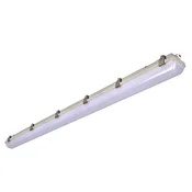 G & L Handels GmbH Svetilo LED 659, odporno na vlago, sivo, 156 cm, 30 W - siva, satinirana - Plastika