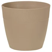 FOR Plastični cvetlični lonček DORIS 13 cm CAPPUCCINO