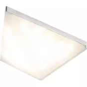 Paulmann LED-vgradna svetilka 12.4 W toplo-bele barve Paulmann 93584 Kite iz aluminija (brušena)