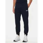 EA7 Emporio Armani Spodnji del trenirke 8NPP66 PJVRZ 1562 Mornarsko modra Regular Fit