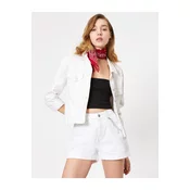 Koton Womens White Shorts & Bermuda