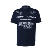 CAMP DAVID Majica marine/bela
