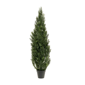 Umetna cipresa 150 cm z UV zaščito - zelena - 101 do 150 cm