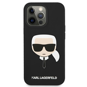 Karl Lagerfeld KLHCP13SSLKHBK iPhone 13 mini 5,4 black hardcase Silicone Karl`s Head (KLHCP13SSLKHBK)