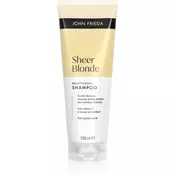 John Frieda Sheer Blonde Brightening Shampoo osvetljevalni šampon za blond lase 250 ml