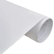 Vidaxl Folija za avto mat bela 100x150 cm