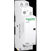 Schneider Electric Modularni kontaktor, Acti9 iCTK50-16-20-230 16A 2NO 50Hz 230/240 VAC, brez možnosti