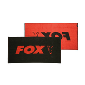 Brisača FOX Towel Beach Black-Orange 160x80cm