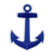 shumee Našitek sidro - nalepka za likanje - magnetna podlaga - vezen našitek/značka/emblem