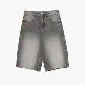 Cropp - Teksas šorts ispranog izgleda - grey