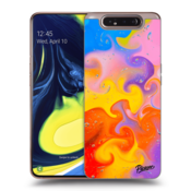 Silikonska prozirna maskica za Samsung Galaxy A80 A805F - Bubbles