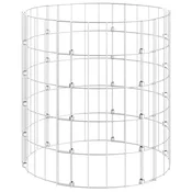 Vidaxl Vrtni kompostnik O50x50 cm pocinkano jeklo