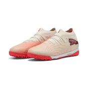 PUMA FUTURE 9 PRO CAGE TT Football Boots Unisex, Women, Sugared Almond/White/Ultra Red, 47