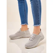 Resti Womens Slip-on Fabric Sports Shoes Arrate