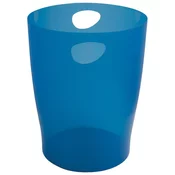 Koš za smeće pp 15l ecobin exacompta 45360d prozirno plavi