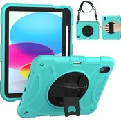 Ohišje za Samsung Tab A8 2021 Ohišje z držalom Armoured Green