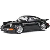Kolekcionarski model SOLIDO Suvremeni: Automobili - Porsche 911 (964) Turbo 3.6 (Black) (1993)