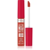 Rimmel London Lasting Mega Matte Liquid Lip Colour dolgoobstojna mat tekoča šminka 7.4 ml Odtenek scarlet flames