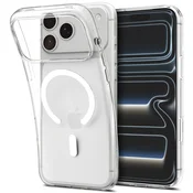 Spigen Spigen Liquid Crystal MagSafe ovitek za iPhone 18 Pro/17 Pro - prozoren/bel