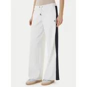 Guess Jeans Spodnji del trenirke W6GBB6 KB212 Bela Relaxed Fit