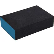 ručni blok za brušenje (nehrđajući čelik, spužva za brušenje) 100x70x25 mm, P120, tvrd, EVA