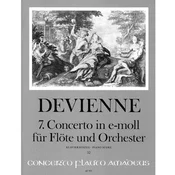 DEVIENNE:7.CONCERTO IN E-MOLL FLUTE UND KLAVIER